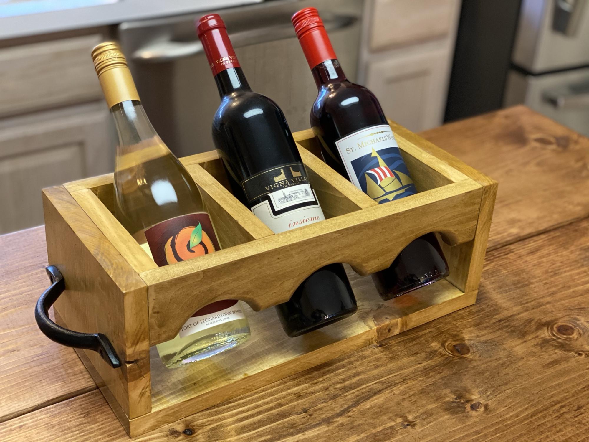 How To Make Wooden Wine Holder